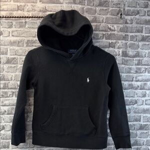 Polo Ralph Lauren Black Hoodie with Logo